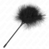 Kink - Plumes Tickle Noires Utilisées Pour Le Kit Bondage 27 Cm